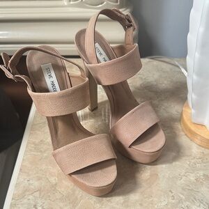 Steve Madden Valory Women's Tan Heeled Sandals